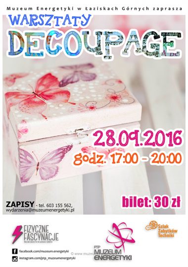 Warsztaty decoupage