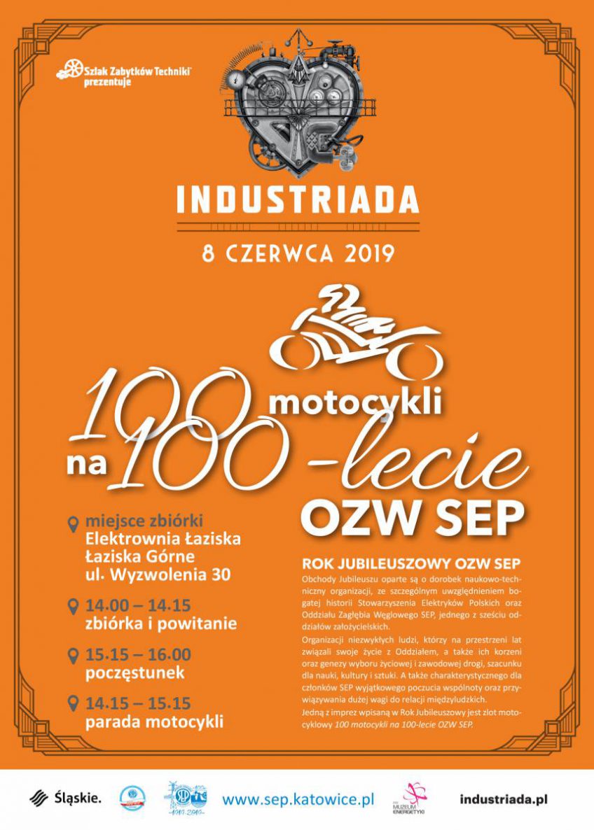 Zlot motocykli „100 motocykli na 100-lecie OZW SEP”